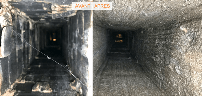 chemisage conduit de fumée